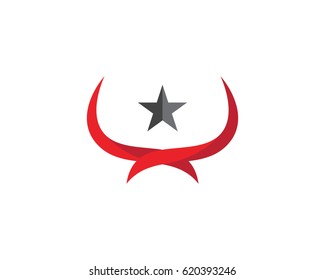 Taurus Logo Template vector icon illustration