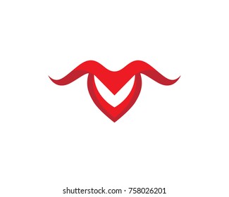 Taurus Logo Template vector icon illustration