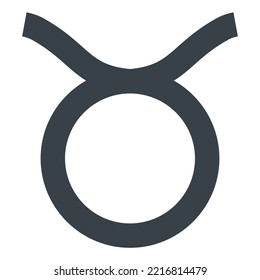 taurus modern concept ui ux icon for website, app, presentaion, flyer, brochure etc.