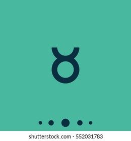 Taurus zodiac sign.