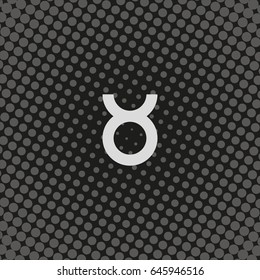 Taurus zodiac sign.