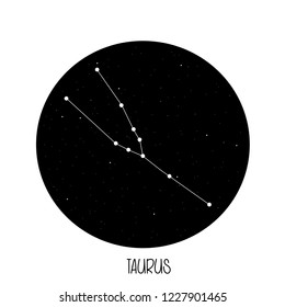 Taurus zodiac sign icon