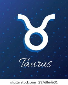 Taurus zodiac Sign, Zodiac symbols icon vector illustration zodiac Taurus star 