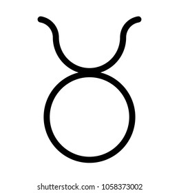 Taurus Zodic Symbol