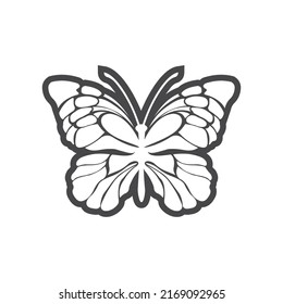 Tawny Orange Monarch Kupu-kupu desain tangan ditarik daisy bunga desain tangan digambar aster kutipan positif desain bunga margarita mariposa alat tulis, mug, t shirt,