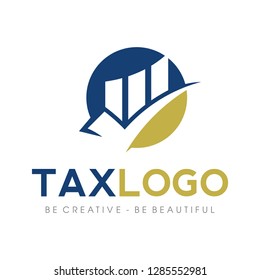 Tax and Accounting, Bookeping Logo Vector