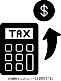 Tax Advice Art vector Icon Design Illustration