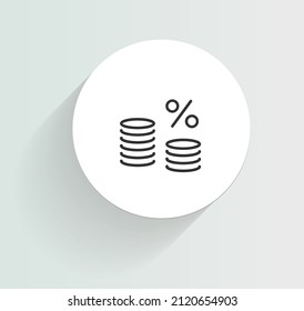 Tax Benefits Icon Vector Design