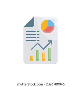 ilustración de estilo de icono plano vectorial de cálculo de impuestos. archivo EPS 10