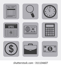 tax concept design, vector illustration eps10 graphic 