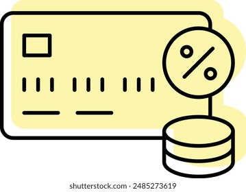 Tax Credit Icon - Illustrating Financial Incentives that Reduce Direct Tax Liability