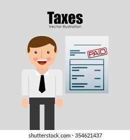 tax day design, vector illustration eps10 graphic 