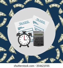 tax day design, vector illustration eps10 graphic 