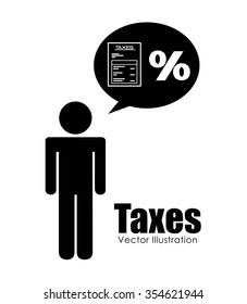 tax day design, vector illustration eps10 graphic 