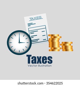 tax day design, vector illustration eps10 graphic 