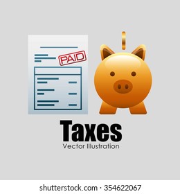 tax day design, vector illustration eps10 graphic 