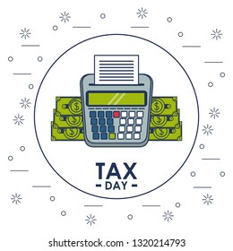 Tax day finance card