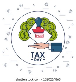 Tax day finance card