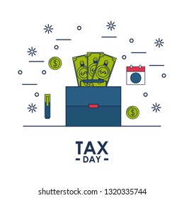 Tax day finance card
