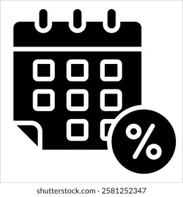 Tax Day Icon Element For Design