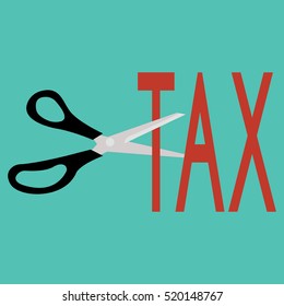 Tax Deduction. Business Concept