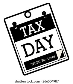 Tax design over white background, vector illustration