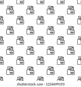 Tax folder pattern seamless repeat background for any web design