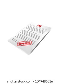 Tax form approved