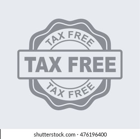 Tax free icon