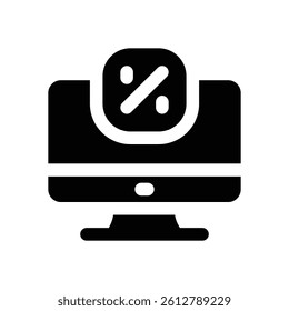 tax glyph icon. Strong and solid vector icon for websites, mobile interfaces, presentations, and visual branding. High quality and easy to edit.