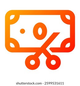 Tax Icon. Tax, Income, Deduction, Liability, Expense, Filing, Money, Payment. Vector Icon Illustration