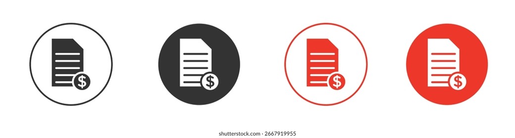 Icono de impuestos para el logotipo, símbolo de la muestra del Vector para el diseño