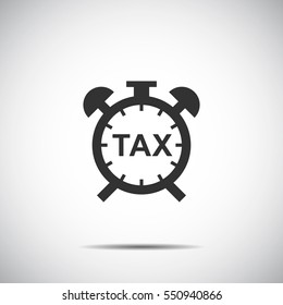 tax icon piggy vector set