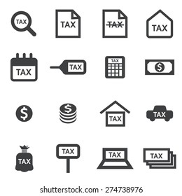 Tax Icon Set