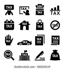 Tax Icon Set