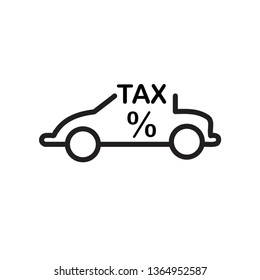 tax icon temlate