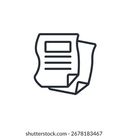 icono de impuestos. Trazo editable. Signo de estilo lineal para uso Diseño web, logotipo. Ilustración de símbolo.