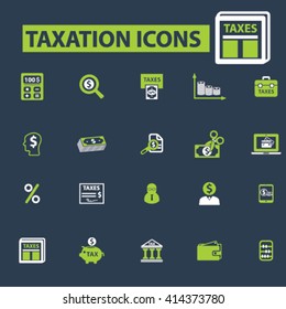 tax icons

