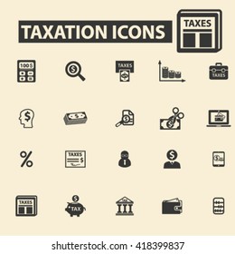 tax icons
