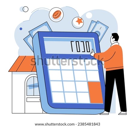 Tax information. Vector illustration. Paying taxes is civic duty contributes to functioning society Individuals and businesses are accountable for maintaining accurate tax accounts Accounting