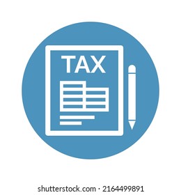 Tax invoice Isolated Vector icon which can easily modify or edit


