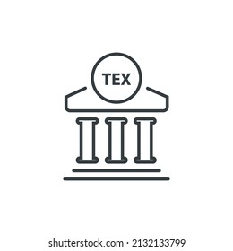 Tax Law Icon, Vector Tax Law Icon, Vector Illustration