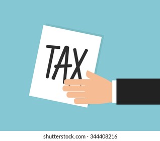 tax liability design, vector illustration eps10 graphic 