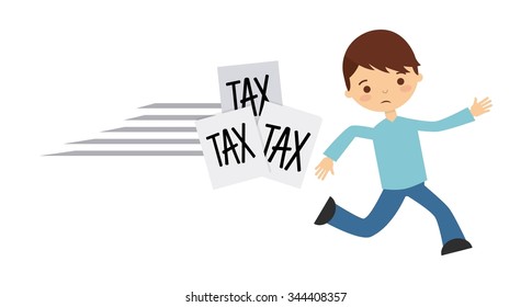 tax liability design, vector illustration eps10 graphic 