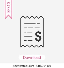 Tax Modern Simple UI Vector Icon