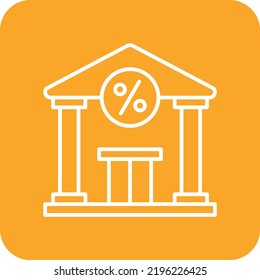 Tax Office vector icon. Can be used for printing, mobile and web applications.
