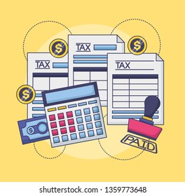 tax payment concept