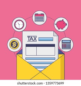 tax payment concept