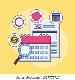 tax payment concept