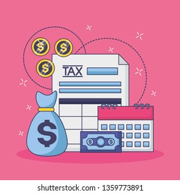 tax payment concept